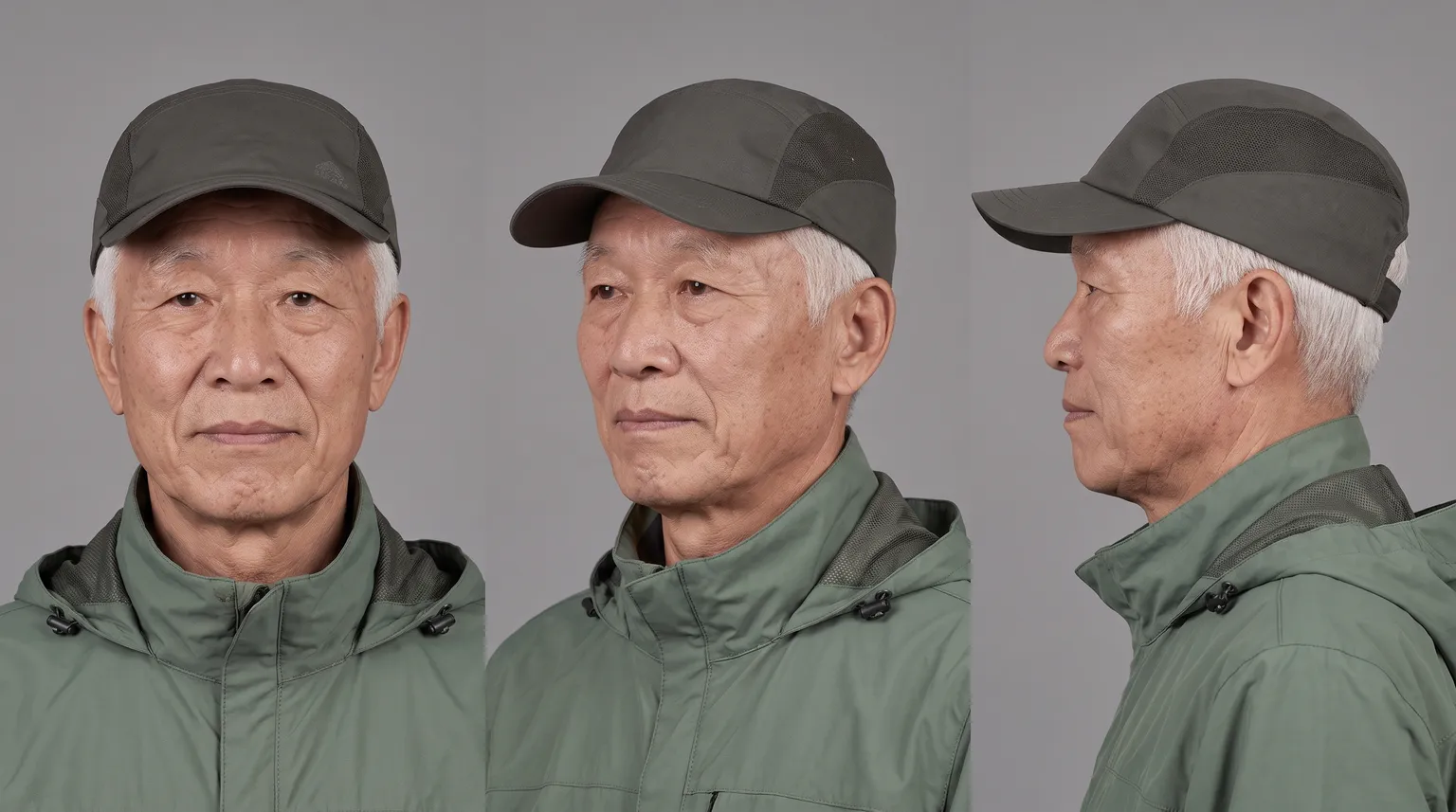 노년 손님